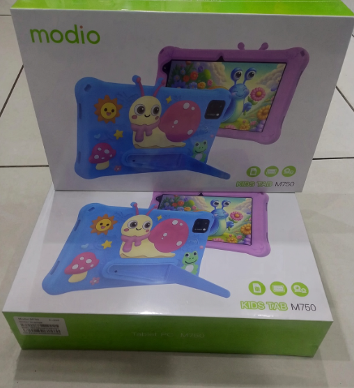 New Modio M750 256 GB  6GB RAM Kids Tablet