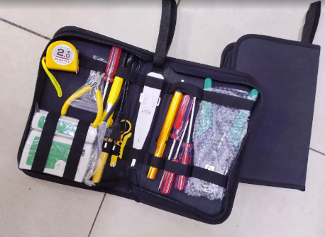 LAN Network Repair Toolkit Cable Tester Crimping Set