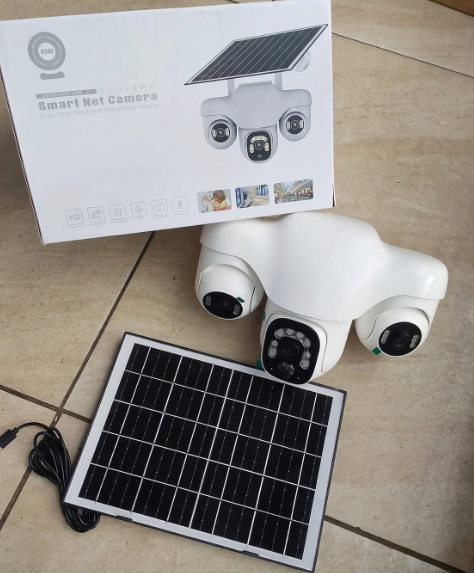 V380 Wifi or 4G Triple Lens PTZ Security Camera